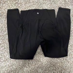 Lululemon size 6 Black leggings
